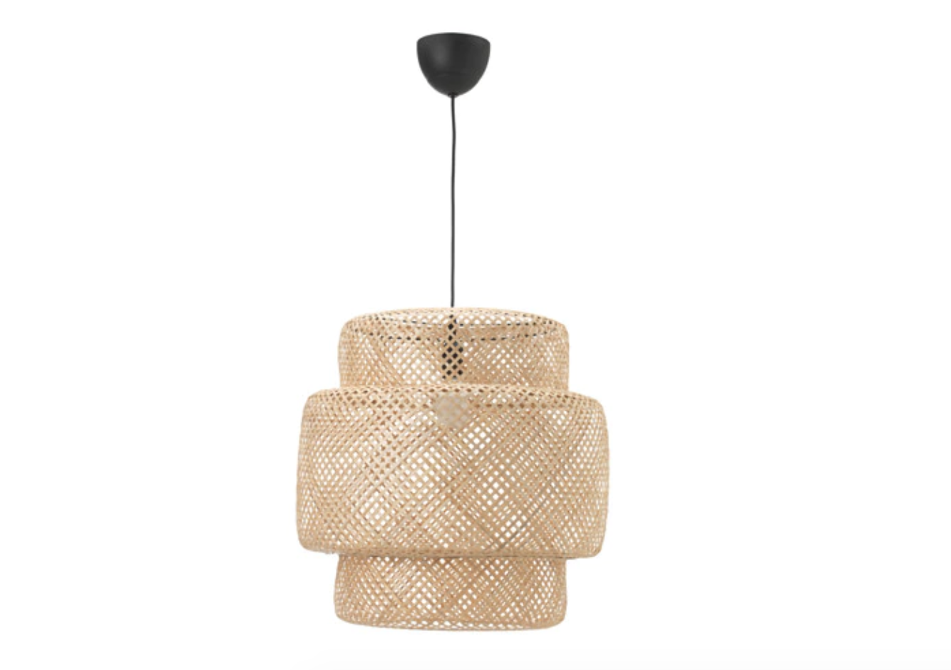 Suspension en bambou Ikea