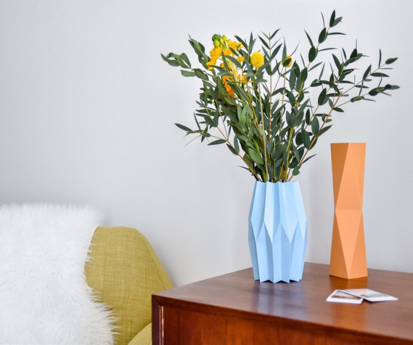 DIY : un vase graphique pour embellir votre intérieur