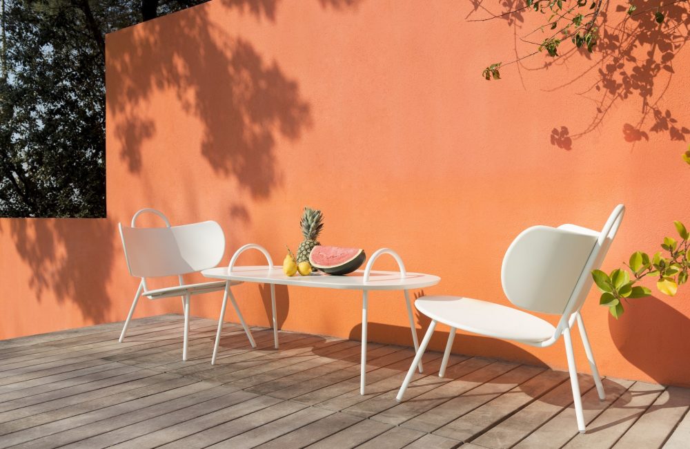 En terrasse : le fauteuil Swim de Margaux Keller pour Bibelo