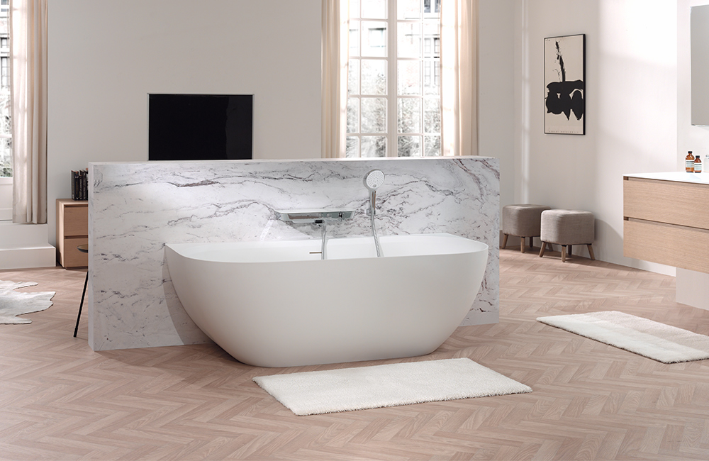 Solid Surface : la nouvelle matière tendance dans la salle de bains !