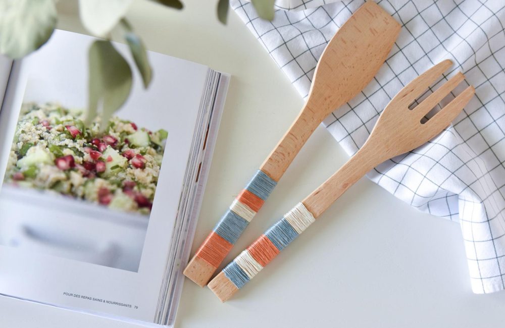 DIY : Des couverts en bois qui ont du pep’s