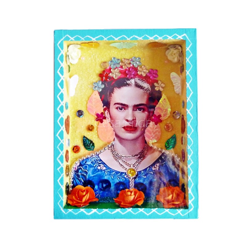 Niche vitrée Frida Kahlo (11 x 14,5 cm), Casa Frida, 32€