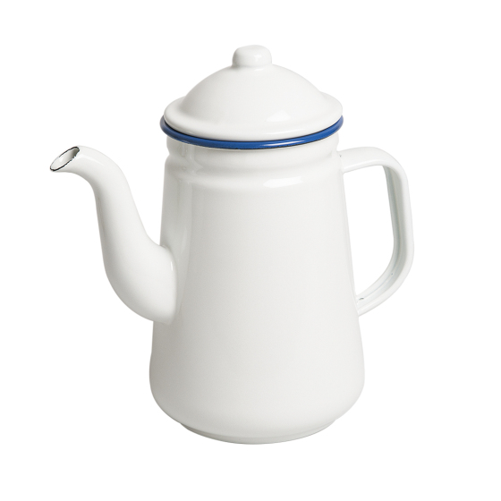 Cafetière en émail bleu (1l, H 16 cm), Dille & Kamille, 16,95€