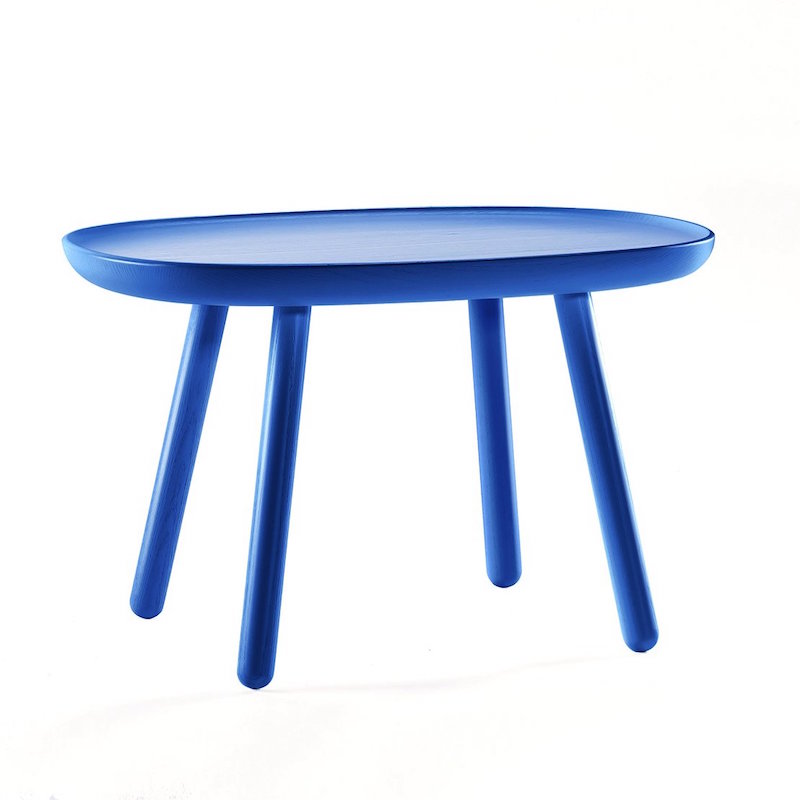 Table d'appoint 'M Naïve' bleue