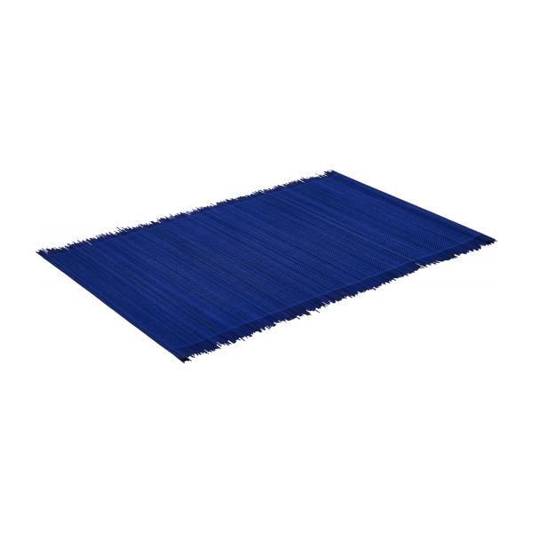 Set de table 'Celyan' bleu en bambou