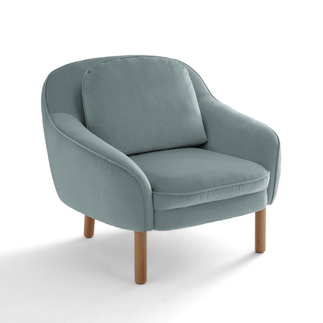 Fauteuil 'Charley' en velours (L 91 x H 82 x P 89 cm), La Redoute Intérieurs, 553€