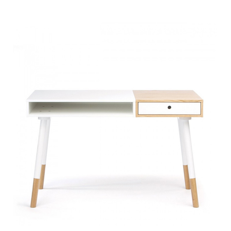 Bureau design en MDF (H 75 x l 120 x P 60 cm), Sonnenblick, 389€