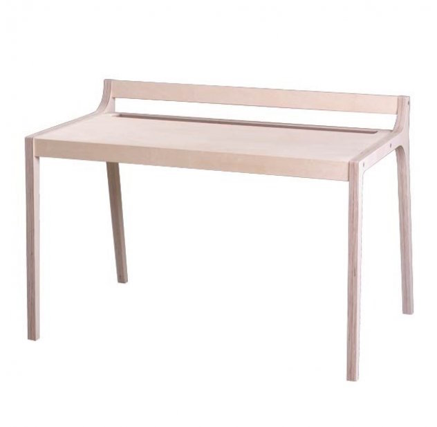 Bureau pour enfant 'Afra' en bouleau brut (H 60 x L 87 x P 57 cm), Sirch, 185,90€