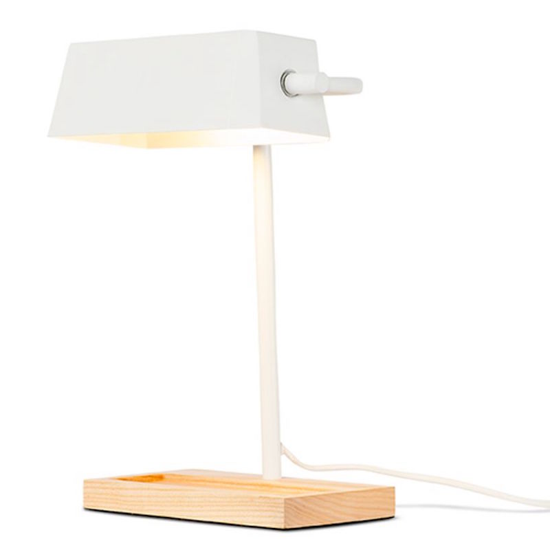 Lampe de bureau 'Cambridge' en acier et bois (L 30 x H 40 cm), It's about RoMi, 139€