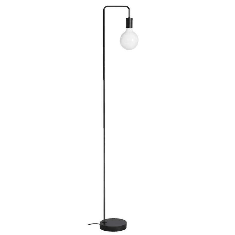 Lampadaire 'Praag' en métal noir mat (H 145 cm), Leen Bakker, 40,49€