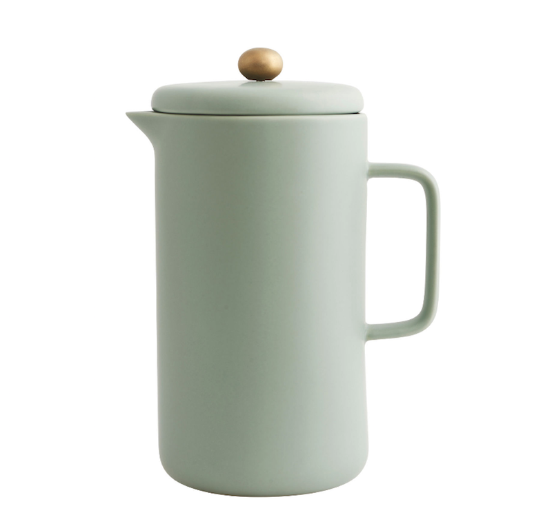 Cafetière à piston 'Pot' en porcelaine (D 10 x H 20 cm), House Doctor, 53€