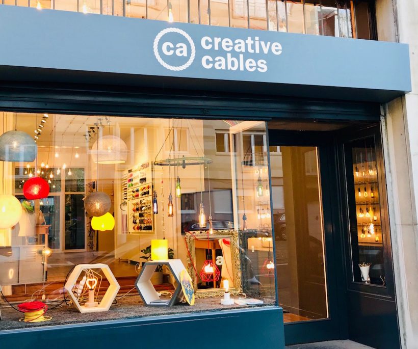 Luminaires à personnaliser : Creative Cables ouvre une boutique à Bruxelles