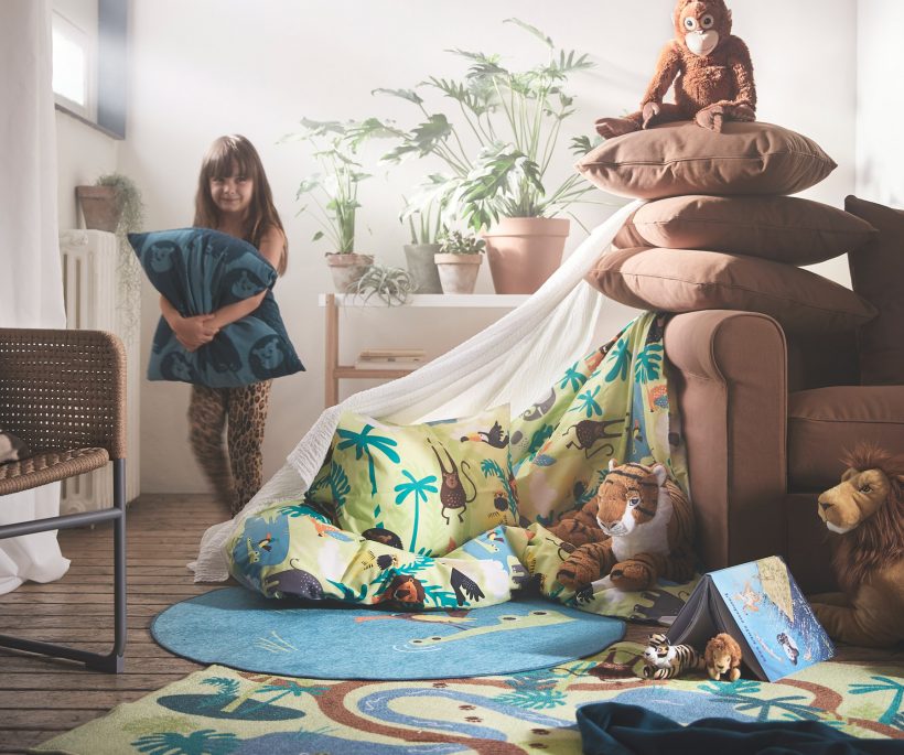 Des tapis de jeux pour une chambre d’enfants canon