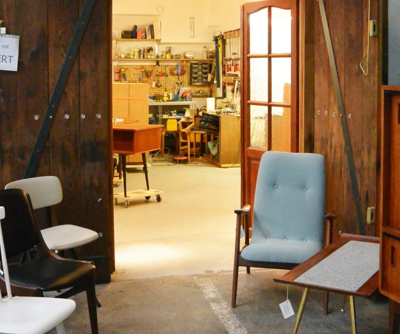 XX vIntage : un atelier-boutique dédié au design rétro