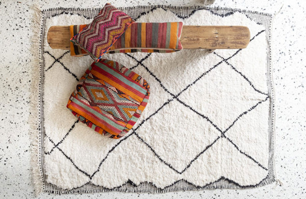 L’architecte d’intérieur Julie Hérion lance un eshop de tapis berbères