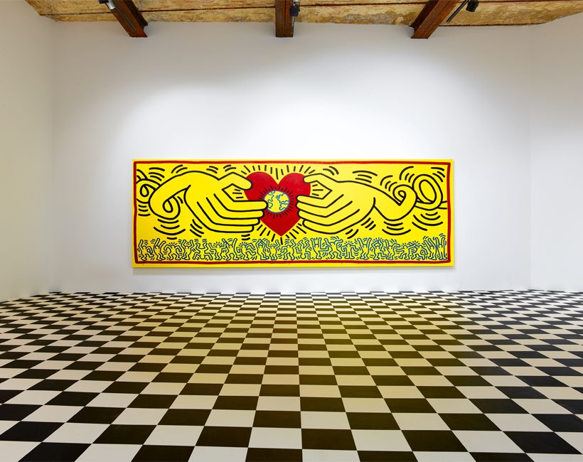 Keith Haring exposé à la galerie Zidoun-Bossuyt au Luxembourg