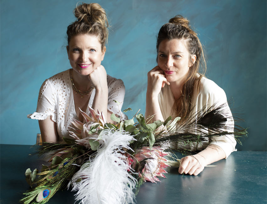 Ine Van Coillie et Nathalie Smolders chez Brood en Bloemen