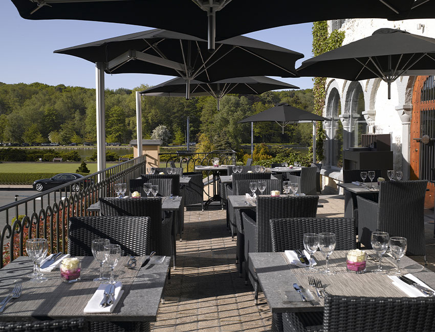 terrasse de Genval Les Bains 