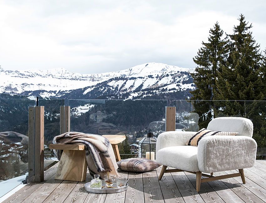 ambiance chalet scandinave