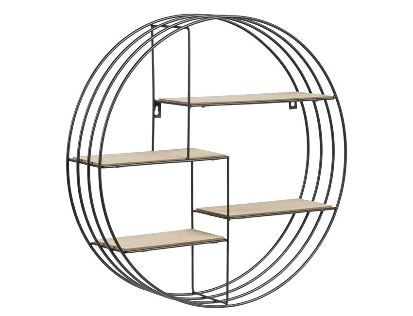 rangement salon etagere