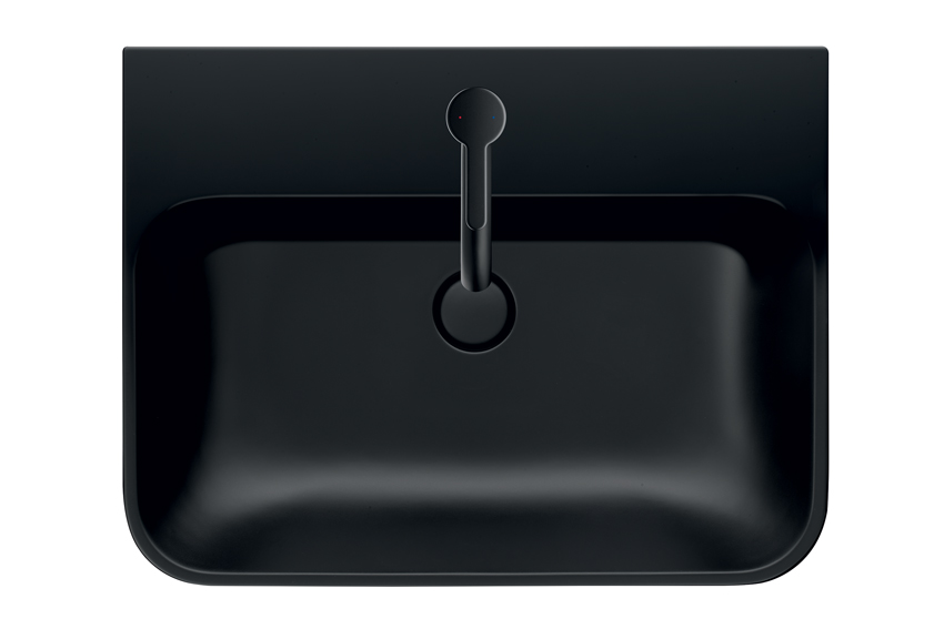 lavabo noir mat