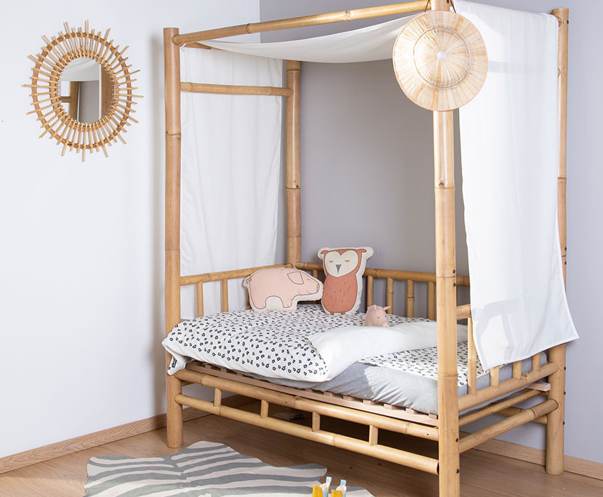 Tente enfant rose et blanc tendance tente cabane chambre - Ciel & terre