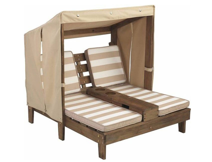 chaise longue enfants double kidkraft