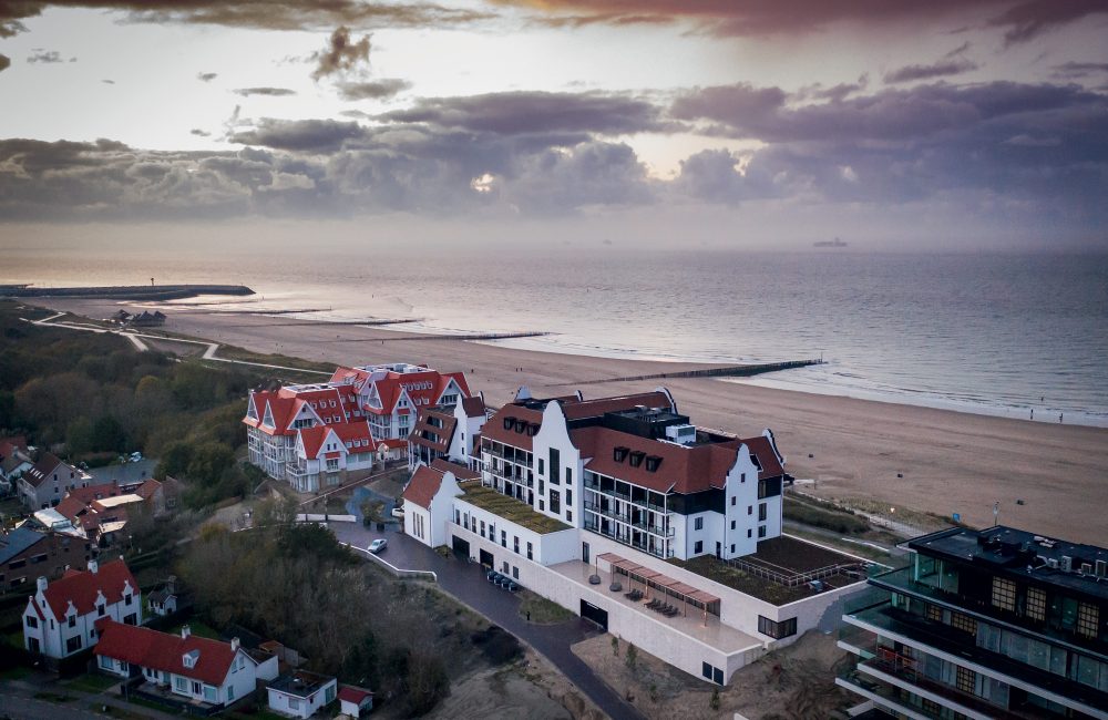 À Cadzand, l’hôtel De Blanke Top nous emmène au sommet des dunes