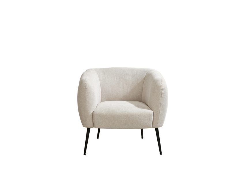 Fauteuil DAVI blanc cassé CASA Indien