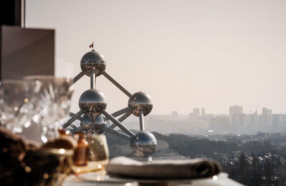 Table 58: l’expérience culinaire face à l’Atomium