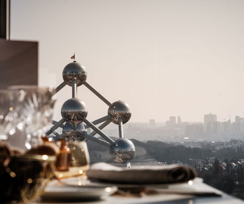 Table 58: l’expérience culinaire face à l’Atomium