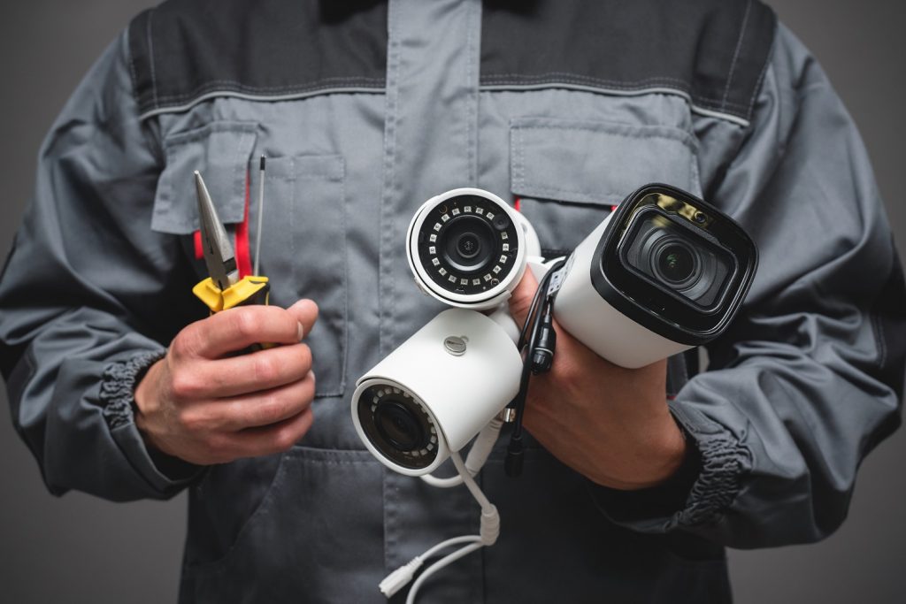 Différentes caméras de surveillance