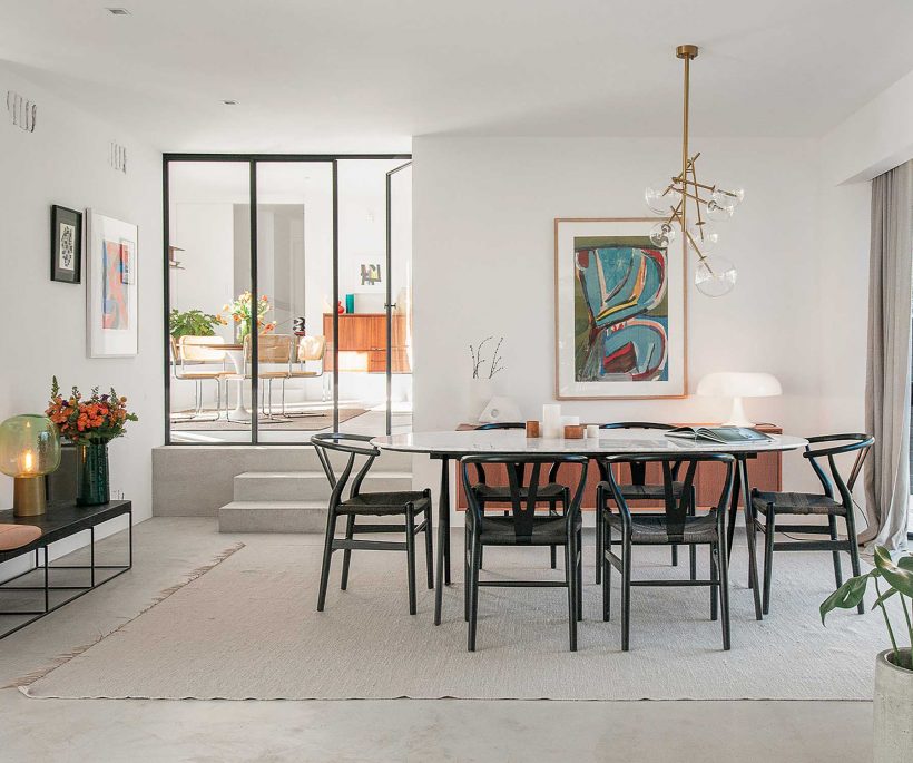 Home Tour: Une villa de 1973 bascule dans le style contemporain