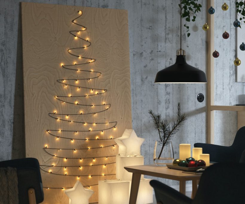 5 idées d’IKEA pour un sapin de Noël original en DIY
