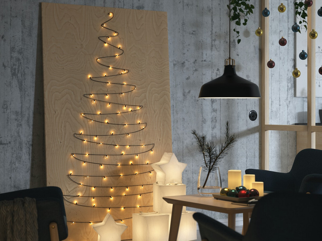 5 idées d’IKEA pour un sapin de Noël original en DIY