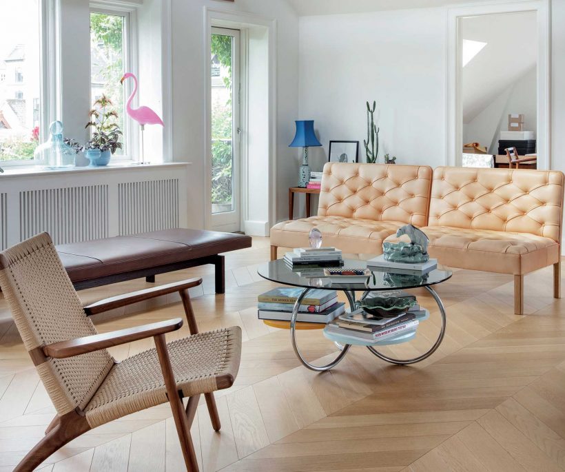 Home Tour: un appartement mêlant style vintage et design scandinave