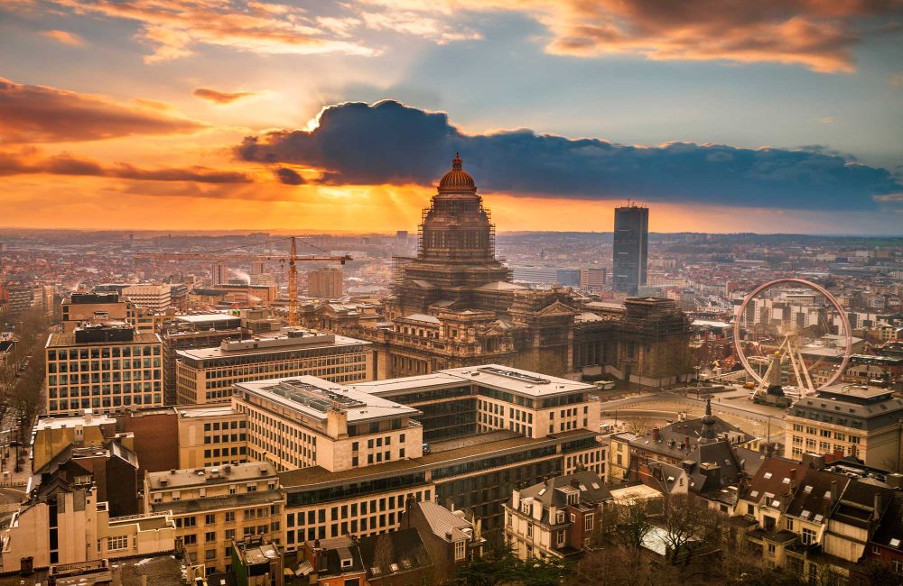 3 rooftops avec vue panoramique à Bruxelles