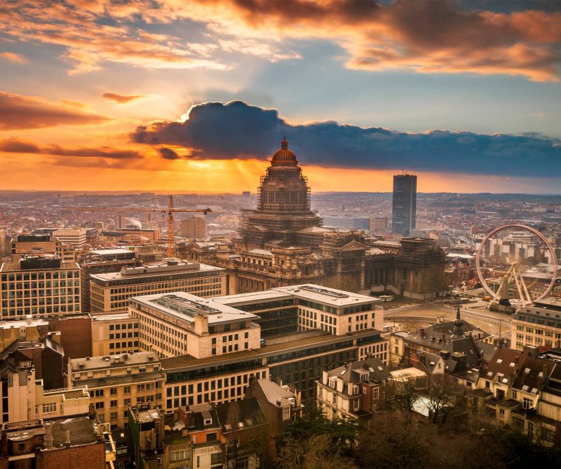 3 rooftops avec vue panoramique à Bruxelles