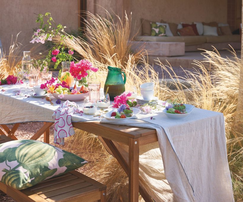 Inspiration: 3 tables d’été ensoleillées