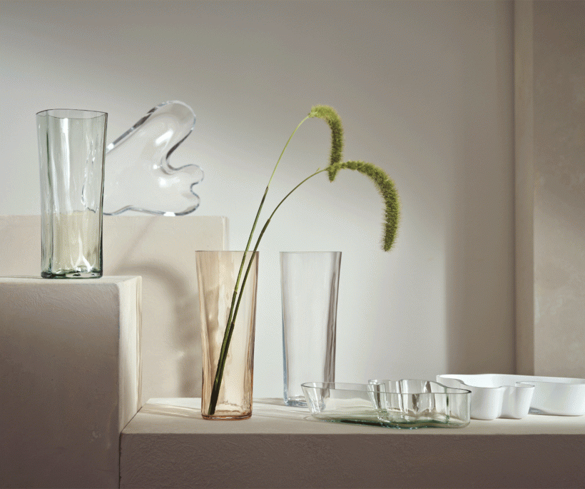 Iittala fête les 125 ans du designer Alvar Aalto avec deux nouveaux vases