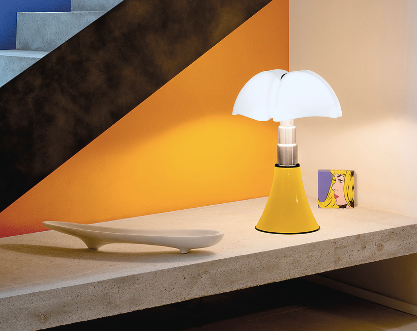 Icône du design: la lampe Pipistrello Pop de Martinelli Luce