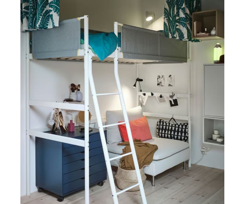 Structure lit mezzanine 'Vital' chez © Ikea