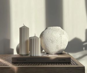 Une bougie bloc: l’envie déco du moment