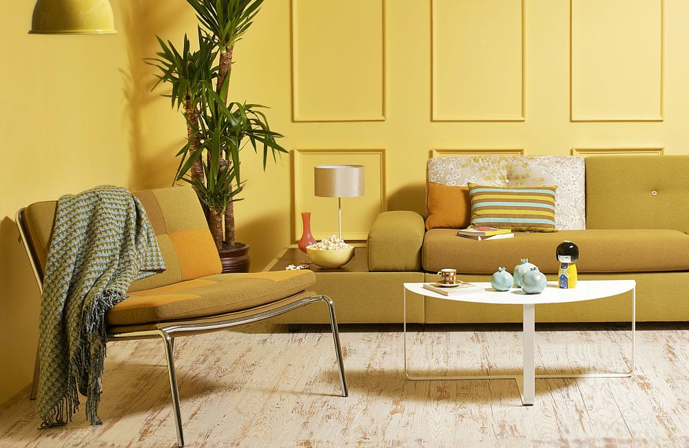 Jaune pâle: comment l’adopter en déco?