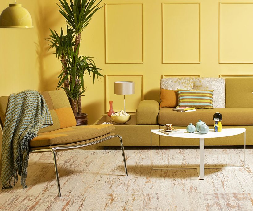 Jaune pâle: comment l’adopter en déco?