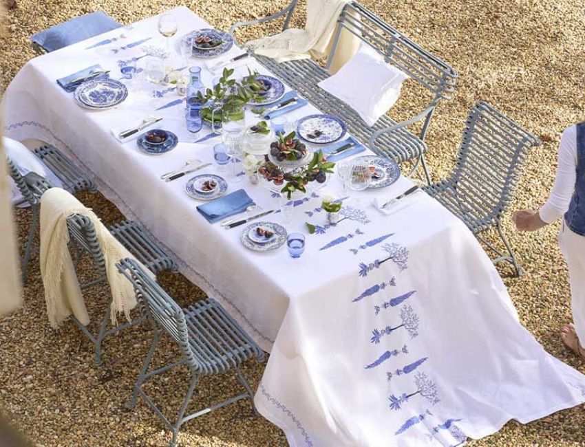 La jolie nappe 'Midi' de © Alexandre Turpault